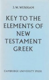 Key to the Elements of New Testament Greek