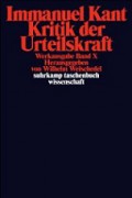 Kritik Der Urteilskraft: Suhrkamp Taschenbuh Wissenschaft