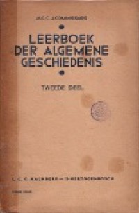 Leerboek der Algemene Geschiedenis (Vol.III)