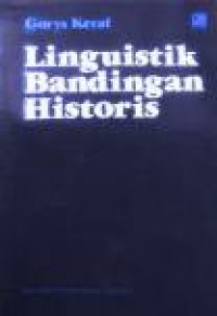 Linguistik Bandingan Historis