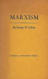 Marxism: The Telluride Lectures, 1957-1958 at Cornell University