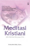 Meditasi Kristiani: Jalan Sederhana Menjumpai Allah