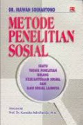 Metode Penelitian Sosial: Suatu Teknik Penelitian Bidang Kesejahteraan Sosial dan Ilmu Sosial Lainnya