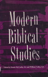 Modern Biblical Studies: An Anthology from Theology Digest