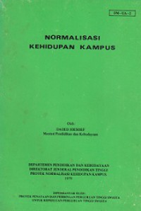 Normalisasi Kehidupan Kampus