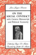 On The Social Contract with Geneva Manuscript and Political Economy