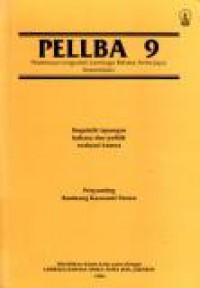 PELLBA 9 (Pertemuan Linguistik Lembaga Bahasa Atma Jaya, Kesembilan)