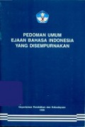 Pedoman Umum Ejaan Bahasa Indonesia Yang Disempurnakan