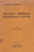 Pedoman Bimbingan Masyarakat Katolik