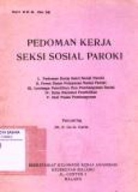 Pedoman Kerja Seksi Sosial Paroki