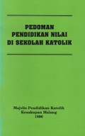 Pedoman Pendidikan Nilai di Sekolah Katolik