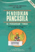 Pendidikan Pancasila di Perguruan Tinggi