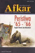 Peristiwa '65-'66: Tragedi, Memori, dan Rekonsiliasi