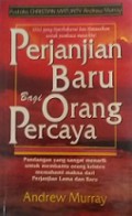 Perjanjian Baru Bagi Orang Percaya