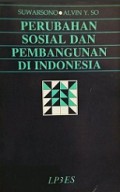 Perubahan Sosial dan Pembangunan di Indonesia