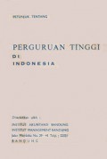 Petunjuk tentang Perguruan Tinggi di Indonesia