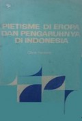 Pietisme di Eropa dan Pengaruhnya di Indonesia