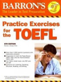 Practice Exercises for the Toefl: Test of English as a Foreign Language