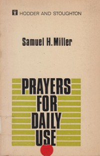 Prayers for Daily Use