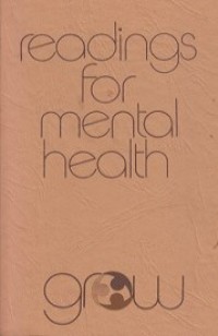 Readings for Mental Health