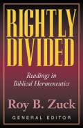 Rightly Divided: Readings in Biblical Hermeneutics