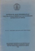 Rintisan ke Arah Pengembangan Unit Pelayanan Bimbingan dan Konseling di Perguruan Tinggi (Suplemen cara belajar yang efisien)