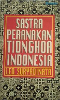 Sastra Peranakan Tionghoa Indonesia