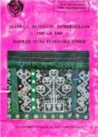 Sejarah Revolusi Kemerdekaan Daerah Nusa Tenggara Timur (1945-1949)