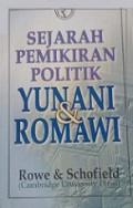 Sejarah Pemikiran Politik Yunani dan Romawi [Judul asli: The Cambridge History of Greek and Roman Political]