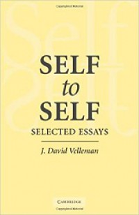 Self to Self: Selected Essays