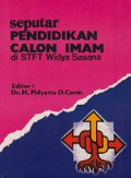 Seputar Pendidikan Calon Imam di STFT Widya Sasana