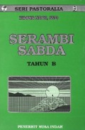 Serambi Sabda: Cerita dan Renungan Hari Minggu Tahun B