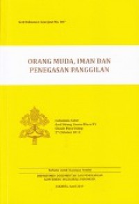 Orang Muda, Iman dan Penegasan Panggilan