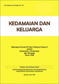 Kedamaian dan Keluarga [Judul asli: l'Osservatore Romano]