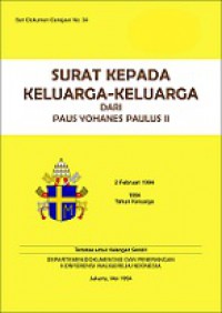 Surat Kepada Keluarga-keluarga dari Paus Yohanes Paulus II