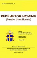 Penebus Umat Manusia [Judul Asli: Redemptor Hominis]