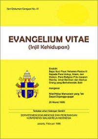 Injil Kehidupan [Judul asli: Evangelium Vitae]