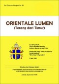 Terang dari Timur [Judul asli: Orientale Lumen]