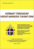 Hormat terhadap Hidup Manusia Tahap Dini [Judul asli: Donum Vitae]