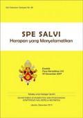 Harapan yang Menyelamatkan [Judul asli: Spe Salvi]