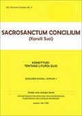 Konsili Suci: Konstitusi tentang Liturgi Suci [Judul Asli: Socrasanctum Concilium]