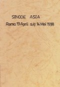 Sinode Asia Roma 19 April s/d 14 Mei 1998