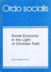 Social Economy in the Light of Christian Faith