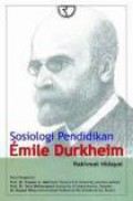 Sosiologi Pendidikan Emile Durkheim