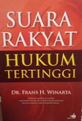 Suara Rakyat Hukum Tertinggi