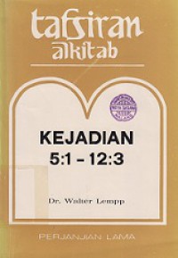 Kejadian II (5:1 - 12:3)