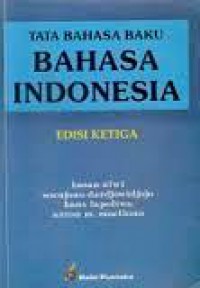 Tata Bahasa Baku Bahasa Indonesia