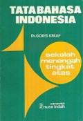 Tata Bahasa Indonesia (Sekolah Menengah Tingkat Atas)