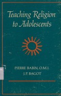 Teaching Religion to Adolescents