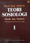 Teori Sosiologi 1: Klasik dan Modern [Judul asli: Sociological Theory]